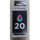 ΜΕΛΑΝΗ LEXMARK 20 COLOUR